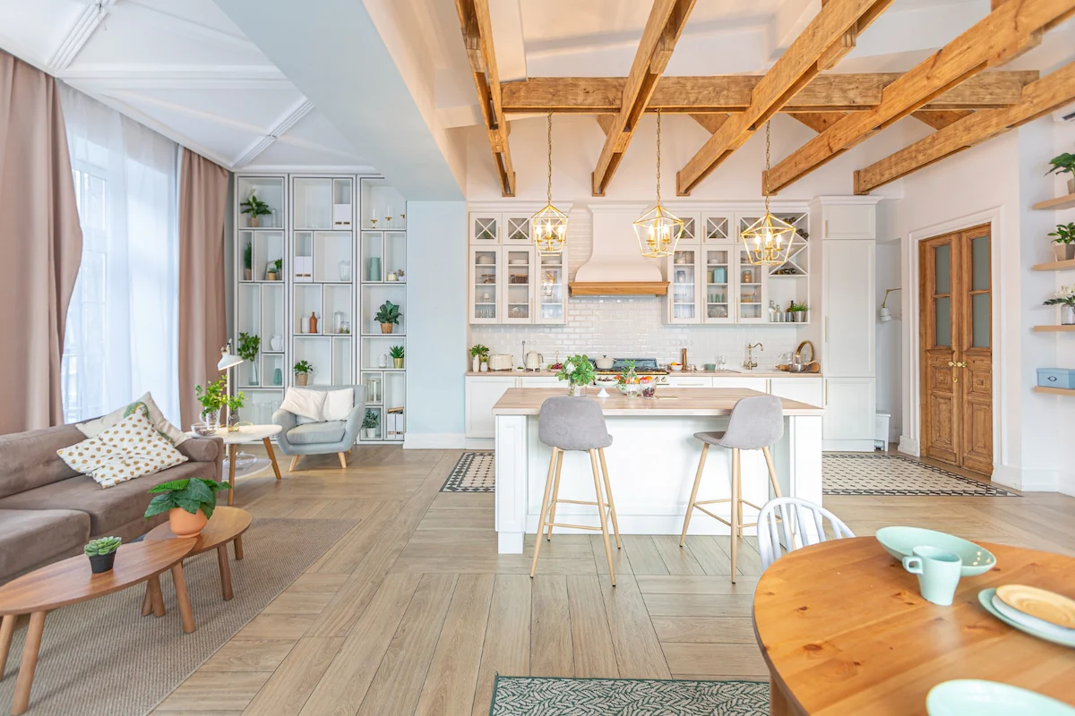 Desain Open Space Scandinavian